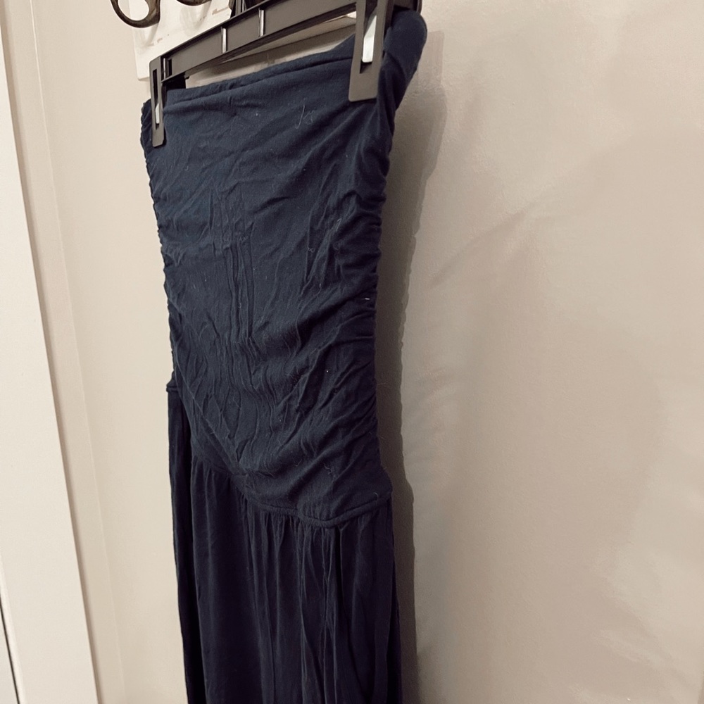 Strapless stretchy romper